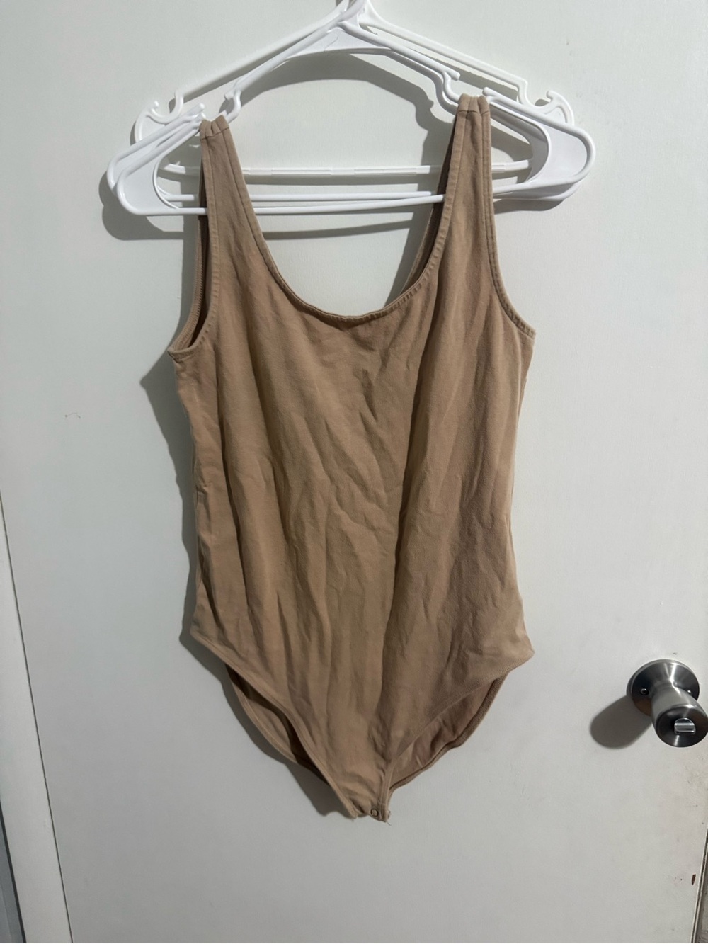 GAP Beige Scoop Neck Women's Bodysuit
